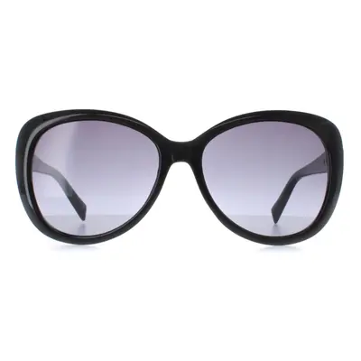 Karen Millen Sunglasses KM5049 001 Black Dark Grey Gradient