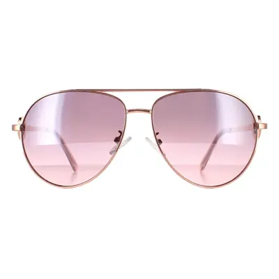 Guess Sunglasses GF3064 28U Rose Gold Brown