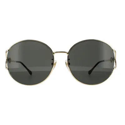 Gucci Sunglasses GG1017SK 001 Gold Grey