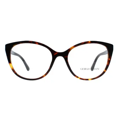 Giorgio Armani Glasses Frames AR7138 5584 Yellow Havana and Black 52mm Womens