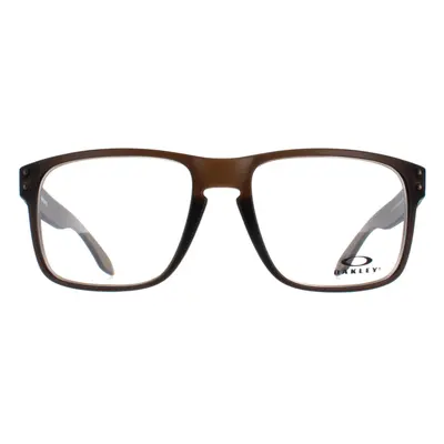 Oakley Glasses Frames OX8156 Holbrook 8156-11 Satin Brown Smoke Men