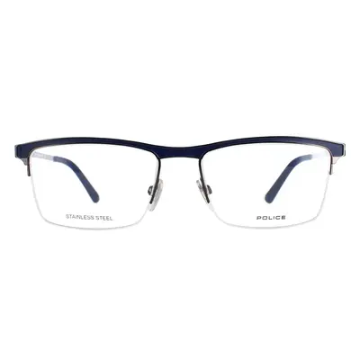 Police Glasses Frames Crossover 3 VPL564L 0568 Purple Men