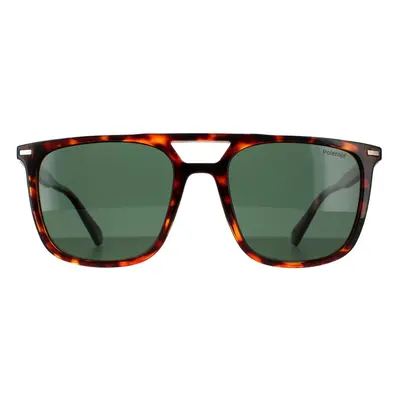 Polaroid Sunglasses PLD 4123/S 086 UC Dark Havana Green Polarized