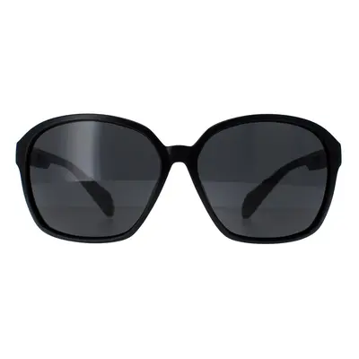 Adidas Sunglasses SP0013 01A Shiny Black Contrast Grey