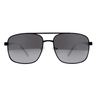 Guess Sunglasses GF0211 01C Black Silver Mirrored