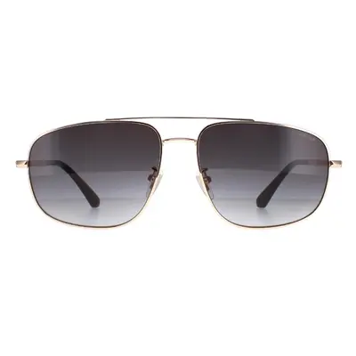 Police Sunglasses SPLE04 0300 Shiny Total Rose Gold Smoke Gradient