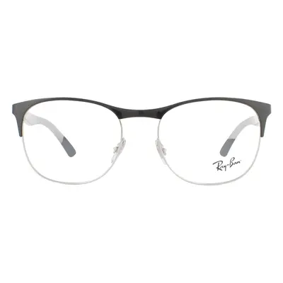 Ray-Ban Glasses Frames RX6412 2861 Black Silver Men