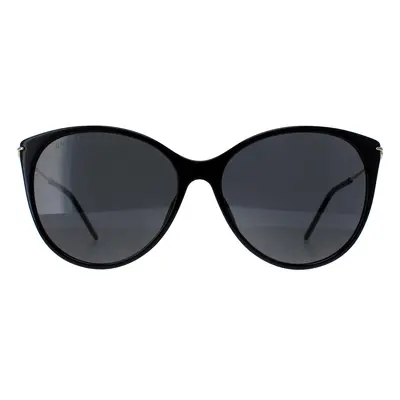 Gucci Sunglasses GG1268S 001 Black Gold Grey