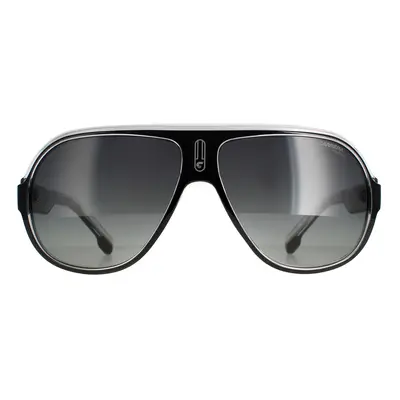 Carrera Sunglasses Speedway/N 80S WJ Black White Grey Gradient Polarized