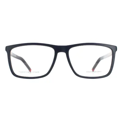 Tommy Hilfiger Glasses Frames TH 1742 WIR Matte Blue Red Men