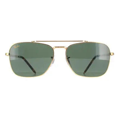 Ray-Ban Sunglasses RB3636 New Caravan 919631 Gold Green