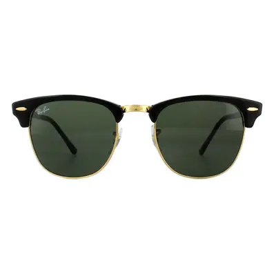 Ray-Ban Sunglasses Clubmaster 3016 W0365 Black Green G-15 Small 49mm