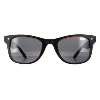 Superdry Sunglasses Rookie 104 Matte Black Orange Grey