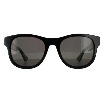 Gucci Sunglasses GG0003SN 006 Black Green Grey Grey