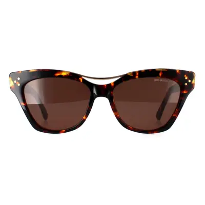 Cutler and Gross Sunglasses 1283 002 Gold Tortoiseshell Brown