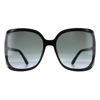 Jimmy Choo Sunglasses TILDA/G/S 807 9O Black Dark Grey Gradient