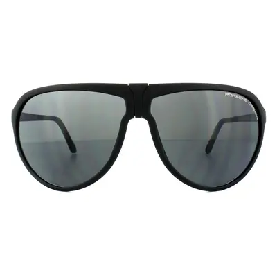 Porsche Design Sunglasses P8619 A Matt Black Grey