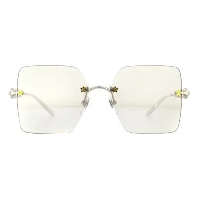 Gucci Sunglasses GG0644S 004 Silver Yellow