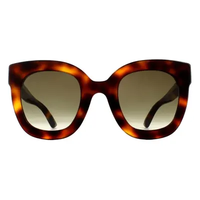 Gucci Sunglasses GG0208S 003 Havana Brown Gradient