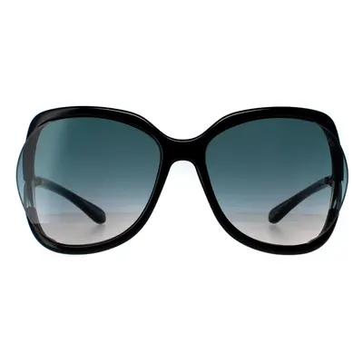 Tom Ford Sunglasses 0578 Anouk 01B Shiny Black Smoke Grey Gradient