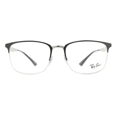 Ray-Ban Glasses Frames RX6421 2997 Black and Silver 52mm