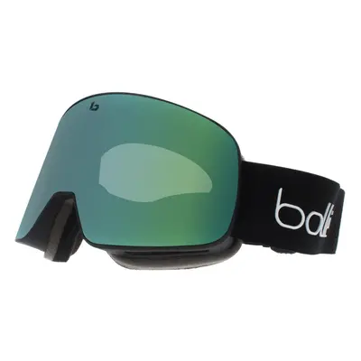 Bolle Ski Goggles Nevada BG096009 Matte Black Corp Phantom Green Emerald Photochromic