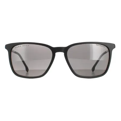 Hugo Boss Sunglasses BOSS 1183/S/IT 003 M9 Matte Black Grey Polarised