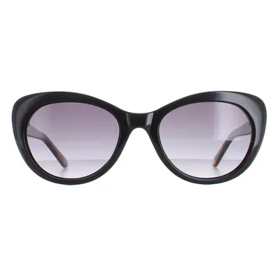 Karen Millen Sunglasses KM5024 001 Black and Tortoiseshell Grey Gradient