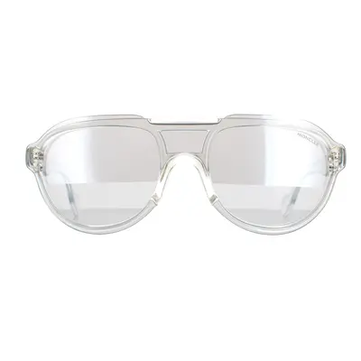 Moncler Sunglasses ML0055 26C Crystal Grey Mirror