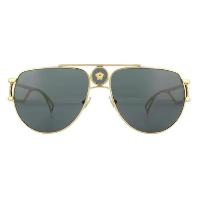 Versace Sunglasses VE2225 100287 Gold Grey