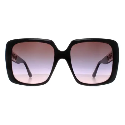 Guess Sunglasses GU7689 01T Shiny Black Bordeaux Gradient