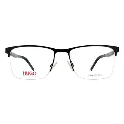 Hugo by Hugo Boss Glasses Frames HG 1142 RZZ Matte Black Dark Ruthenium Men