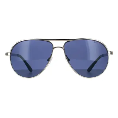 Tom Ford Sunglasses 0144 Marko 18V Silver Blue