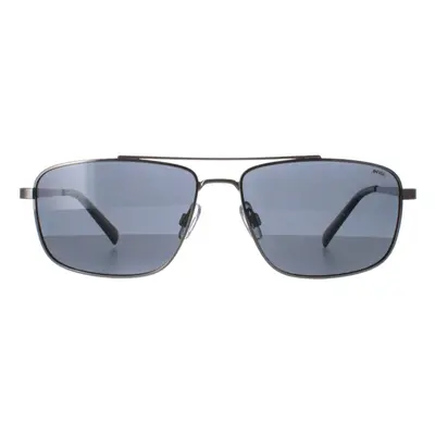 INVU Sunglasses B1109 B Polished Silver Grey Polarized