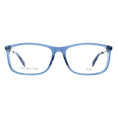 Tommy Hilfiger Glasses Frames TH1614 MVU Transparent Blue Men Women