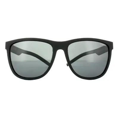 Polaroid Sport Sunglasses PLD 6014/S YYV Y2 Rubber Black Grey Polarized