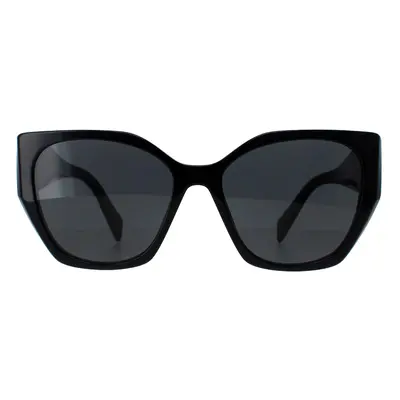 Prada Sunglasses PR19ZS 1AB5S0 Black Dark Grey