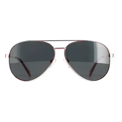 Polaroid Sunglasses PLD 6069/S/X J2B/M9 Silver Red Grey Polarized