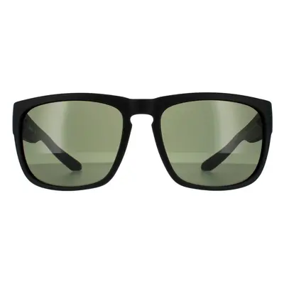 Dragon Sunglasses Rune XL 40731-003 Matte Black G15 Green