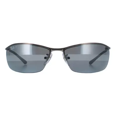 Ray-Ban Sunglasses 3183 004 82 Gunmetal Silver Mirror Polarized