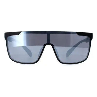 Adidas Sunglasses SP0020 02C Matte Black Contrast Mirror Silver