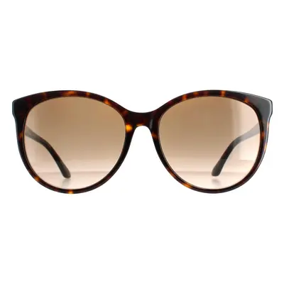 Gucci Sunglasses GG0729SA 002 Havana Brown Gradient