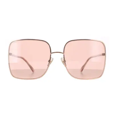 Jimmy Choo Sunglasses ALIANA/S PY3 2S Copper Gold Nude Pink Flash Silver Mirror