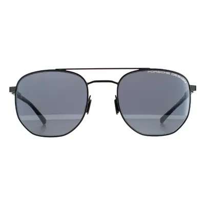 Porsche Design Sunglasses P8695 A Black Blue Black Ar Light Blue