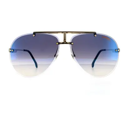 Carrera Sunglasses 1032/S 2M2 KM Black Gold Blue Mirror