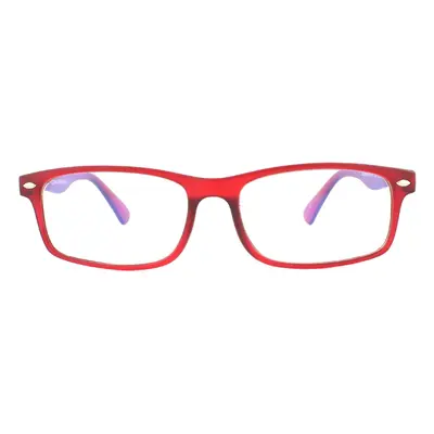 Montana Reading Glasses BLF83-B Matte Red Burgundy Blue Light Block 0.00