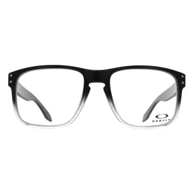 Oakley Glasses Frames OX8156 Holbrook 8156-06 Polished Black Clear Fade Men