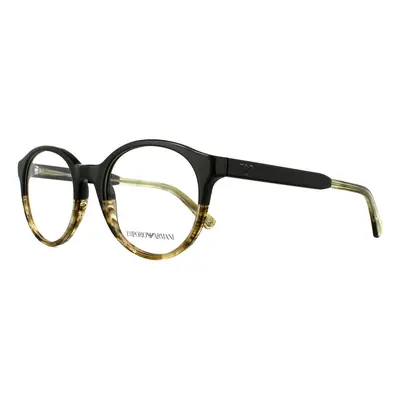 Emporio Armani Glasses Frames EA 3122 5571 Military Striped Honey 49mm Mens