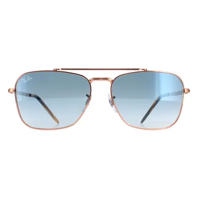 Ray-Ban Sunglasses RB3636 New Caravan 92023F Rose Gold Blue Gradient