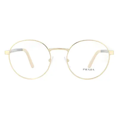 Prada Glasses Frames PR52XV 5AK1O1 Gold Women